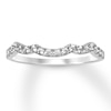Thumbnail Image 0 of Previously Owned Diamond Wedding Band 1/4 ct tw Round-cut 14K White Gold