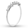 Thumbnail Image 2 of Previously Owned Diamond Ring 1/5 ct tw Baguette & Round 10K White Gold
