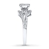 Thumbnail Image 2 of Previously Owned Diamond Ring 1/5 ct tw Round-cut 10K White Gold - Size 13.5