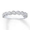 Thumbnail Image 1 of Previously Owned Diamond Anniversary Band 1/3 ct tw Round-cut 10K White Gold - Size 11.5