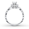 Thumbnail Image 2 of Previously Owned Neil Lane Engagement Ring 1 ct tw Diamonds 14K White Gold - Size 13