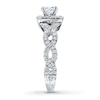 Thumbnail Image 3 of Previously Owned Neil Lane Engagement Ring 1 ct tw Diamonds 14K White Gold - Size 13