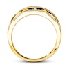 Thumbnail Image 2 of Previously Owned Men's Wedding Band 1/2 ct tw Round-cut Diamonds 10K Yellow Gold - Size 10