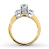 Thumbnail Image 1 of Previously Owned Three-Stone Diamond Ring 1 ct tw Round-cut  14K Yellow Gold - Size 4.5