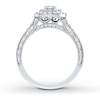 Thumbnail Image 1 of Previously Owned Neil Lane Engagement Ring 7/8 ct tw Round-cut Diamonds 14K White Gold - Size 4.5