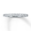 Thumbnail Image 1 of Previously Owned Wedding Band 1/3 ct tw Round-cut Diamonds 14K White Gold - Size 4