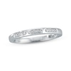 Thumbnail Image 0 of Previously Owned Diamond Wedding Band 1/20 ct tw Round-cut 10K White Gold - Size 9.25