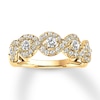 Thumbnail Image 0 of Previously Owned Diamond Anniversary Band 3/4 ct tw Round-cut 14K Yellow Gold - Size 10.5