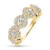 Thumbnail Image 3 of Previously Owned Diamond Anniversary Band 3/4 ct tw Round-cut 14K Yellow Gold - Size 10.5