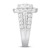 Thumbnail Image 2 of Previously Owned Diamond Engagement Ring 3 ct tw Round-cut 10K White Gold - Size 11.25