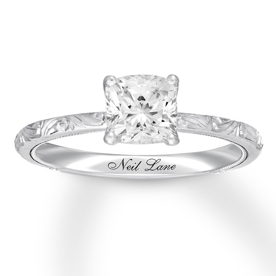 Previously Owned Neil Lane Diamond Solitaire Engagement Ring 1 Carat tw 14K Gold - Size 4.25