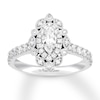 Thumbnail Image 0 of Previously Owned Neil Lane Diamond Engagement Ring 7/8 ct tw Marquise & Round-cut 14K White Gold