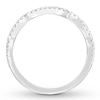 Thumbnail Image 0 of Previously Owned Neil Lane Diamond Wedding Band 1/6 ct tw Round-cut 14K White Gold