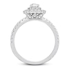 Thumbnail Image 1 of Previously Owned Neil Lane Diamond Engagement Ring 7/8 ct tw Oval & Round-cut 14K White Gold