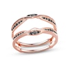 Thumbnail Image 1 of Previously Owned Black Diamond Insert Ring 1/5 Carat tw 14K Rose Gold