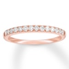 Thumbnail Image 0 of Previously Owned Diamond Anniversary Band 1/3 ct tw Round-cut 10K Rose Gold