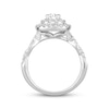 Thumbnail Image 3 of Previously Owned Diamond Engagement Ring 1-1/6 ct tw Round-cut 14K White Gold