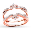 Thumbnail Image 1 of Previously Owned Diamond Enhancer Ring 1/2 ct tw 14K Rose Gold - Size 8