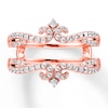 Thumbnail Image 4 of Previously Owned Diamond Enhancer Ring 1/2 ct tw 14K Rose Gold - Size 8