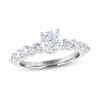 Thumbnail Image 1 of Previously Owned Adrianna Papell Diamond Engagement Ring 1-5/8 ct tw Round-cut 14K White Gold