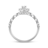 Thumbnail Image 2 of Previously Owned Diamond Engagement Ring 3/8 ct tw Round-cut 10K White Gold