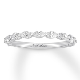 Previously Owned Neil Lane Premiere Diamond Anniversary Band 5/8 ct tw Round-cut 14K White Gold