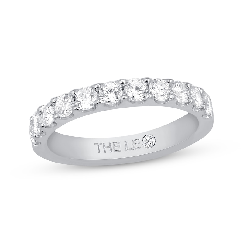 Main Image 1 of Previously Owned THE LEO Diamond Band 7/8 ct tw Round-Cut 14K White Gold