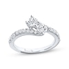 Thumbnail Image 1 of Previously Owned Ever Us Diamond Anniversary Ring 1 ct tw Round-cut 14K White Gold - Size 4.25