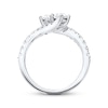 Thumbnail Image 3 of Previously Owned Ever Us Diamond Anniversary Ring 1 ct tw Round-cut 14K White Gold - Size 4.25