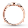 Thumbnail Image 2 of Previously Owned Diamond Enhancer Ring 1/6 ct tw Round-cut 14K Rose Gold Size 10