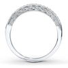 Thumbnail Image 1 of Previously Owned Diamond Enhancer Ring 1/6 ct tw Round-cut 10K White Gold - Size 10.5
