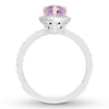 Thumbnail Image 2 of Previously Owned Neil Lane Quartz Engagement Ring 1/2 ct tw Round-cut Diamonds 14K White Gold Size 10.5