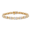 Thumbnail Image 1 of Previously Owned Diamond Bracelet 3 ct tw Round-cut 10K Yellow Gold