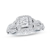 Thumbnail Image 0 of Previously Owned Neil Lane Bridal Ring 1-1/6 ct tw Princess & Round-cut Diamonds 14K White Gold - Size 4.5