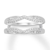 Thumbnail Image 1 of Previously Owned Diamond Enhancer Ring 1/3 ct tw Round-cut 14K White Gold