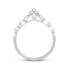 Thumbnail Image 3 of Previously Owned Diamond Engagement Ring 1/3 ct tw Marquise/Round 10K White Gold