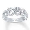 Thumbnail Image 0 of Previously Owned Neil Lane Designs Lace 3/4 ct tw Diamond Ring 14K White Gold - Size 6.25