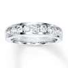 Thumbnail Image 1 of Previously Owned Diamond Wedding Band 7/8 ct tw Round-cut 14K White Gold