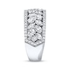 Thumbnail Image 1 of Previously Owned Neil Lane Anniversary Band 2 ct tw Marquise, Oval & Round Diamonds 14K White Gold - Size 8