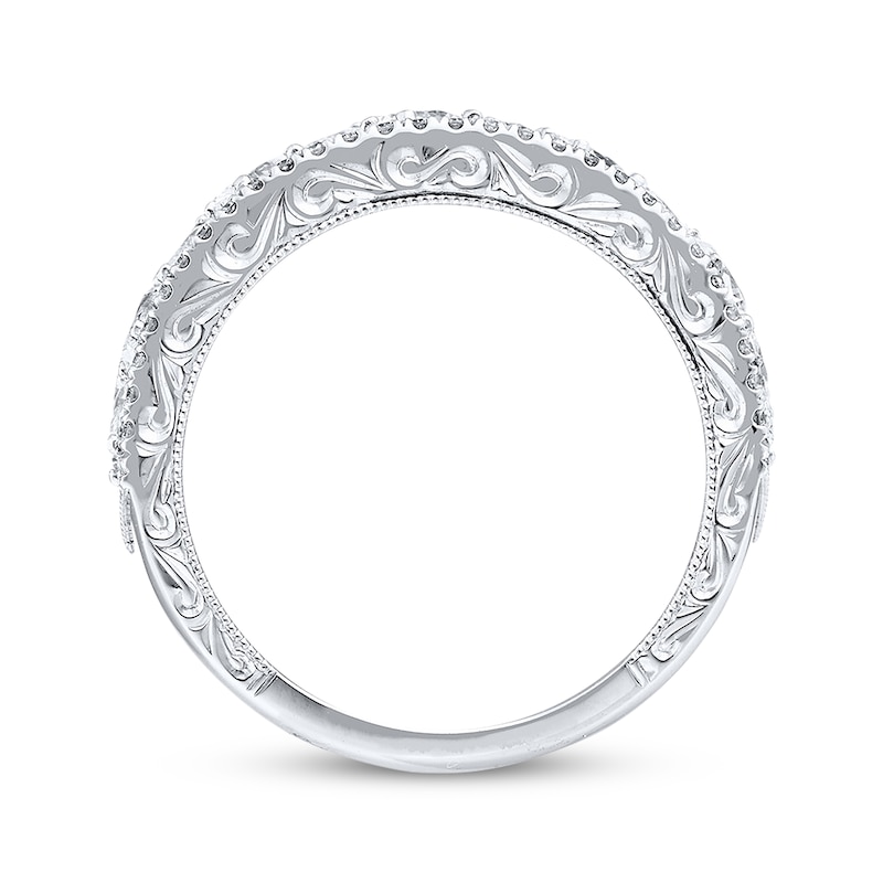 Previously Owned Neil Lane Anniversary Band 2 ct tw Marquise, Oval & Round Diamonds 14K White Gold - Size 8