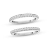 Thumbnail Image 1 of Previously Owned Diamond Wedding Bands 1/2 ct tw Round-cut 14K White Gold