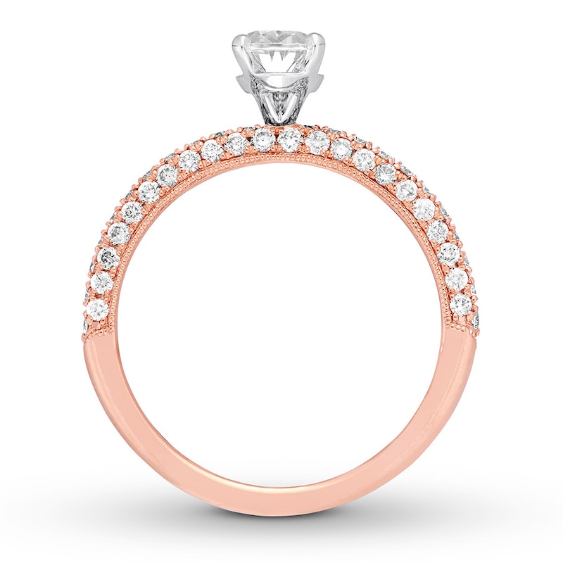 Main Image 2 of Previously Owned Neil Lane Engagement Ring 1-1/2 ct tw Diamonds 14K Rose Gold