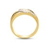 Thumbnail Image 3 of Previously Owned  Men's Brown Diamond Wedding Band 1/2 ct tw Round-cut 10K Yellow Gold