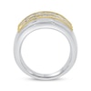 Thumbnail Image 2 of Previously Owned Men's Diamond Wedding Band 2 ct tw 10K Two-Tone Gold