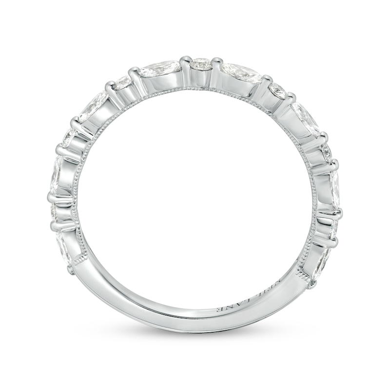 Main Image 2 of Previously Owned Neil Lane Premiere Diamond Anniversary Ring 1/2 ct tw Round & Marquise-cut 14K White Gold