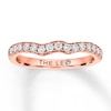 Thumbnail Image 0 of Previously Owned THE LEO Diamond Wedding Band 3/8 ct tw Diamonds 14K Rose Gold