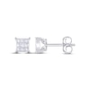 Thumbnail Image 1 of Previously Owned Round-cut Diamond Stud Earrings 1/3 ct tw 10K White Gold