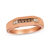 Thumbnail Image 0 of Previously Owned Le Vian Men's Chocolate Diamond Band 1/5 ct tw 14K Strawberry Gold