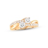 Thumbnail Image 0 of Previously Owned Ever Us Two-Stone Diamond Anniversary Ring 1 ct tw Round 14K Yellow Gold