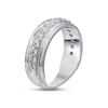 Thumbnail Image 1 of Previously Owned Men's Diamond Wedding Ring 1 ct tw 10K White Gold